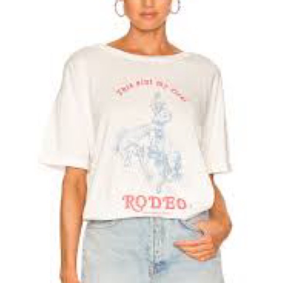 The Laundry Room Tops - Revolve The Laundry Room White Rodeo Graphic Tee